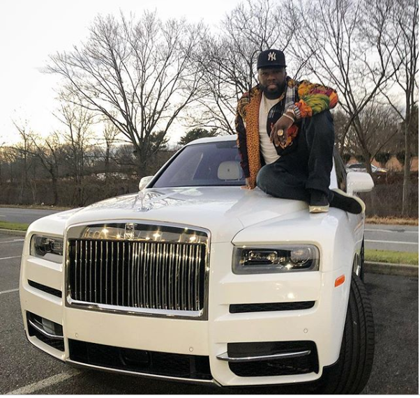 50 Cent buys himself $440k Rolls Royce for Christmas, posts receipt (Photos)