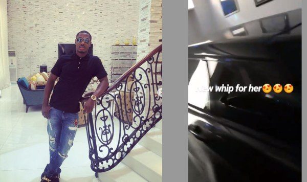 Odion Ighalo opens mansion with car gift to wife (videos)