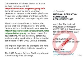 National Population Commission (NPC) Recruitment 2023 [Apply Now]