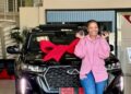 HIV activist, Nozi Qamngana gifted a new car after child birth (Video)