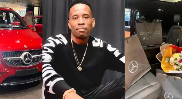 DJ Stokie buys a new car (Photos)