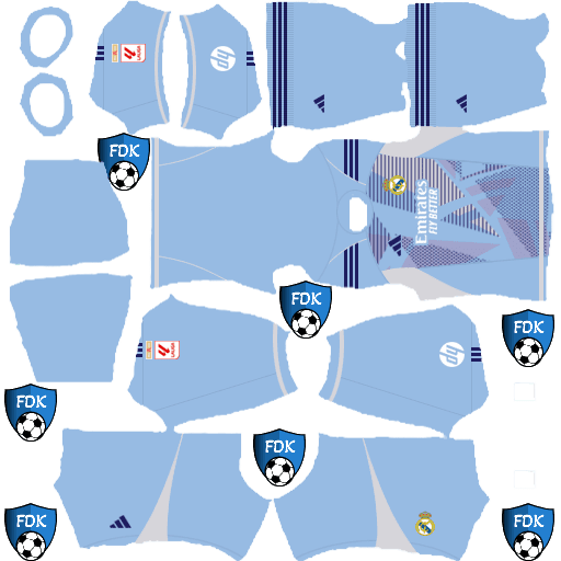 Real Madrid kits 24-2025 For Dream League Soccer 2025 Real Madrid kits 24-2025 For Dream League Soccer 2025