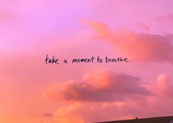 normal the kid take a moment to breathe.