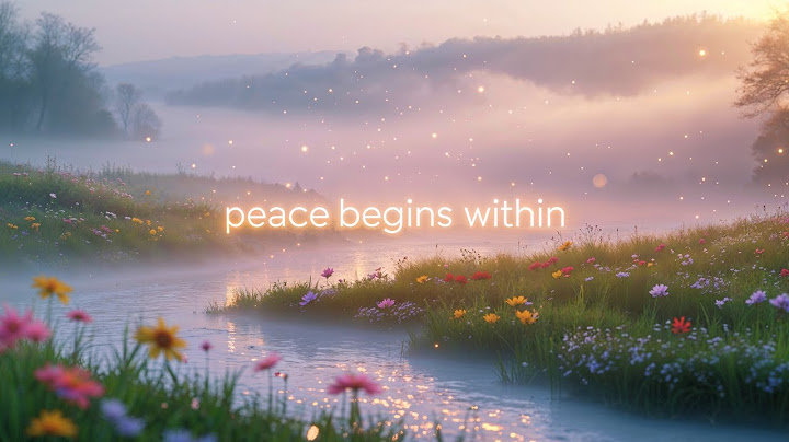 Lenzspot Peace Begins Within (A Healing Song for Your Soul) (mp3 Download)
